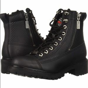 Milwaukee Motorcycle Clothing Co. Women's Accelerator Boots Size 6.5